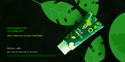 WildForest Font Poster 7