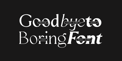 Mizhon Serif Font Poster 2