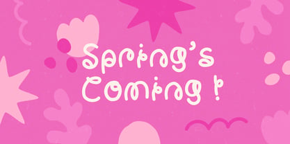 Sugar Bunch Font Poster 2