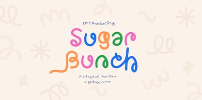 Sugar Bunch Font Poster 1