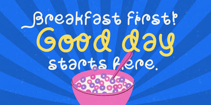 Sugar Bunch Font Poster 6