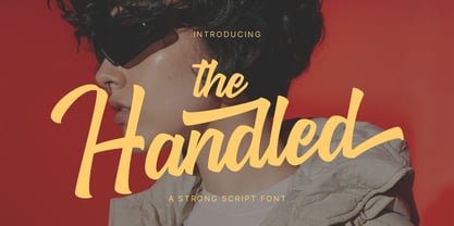 The handled Font Poster 1