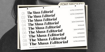The Musa Editorial Font Poster 3