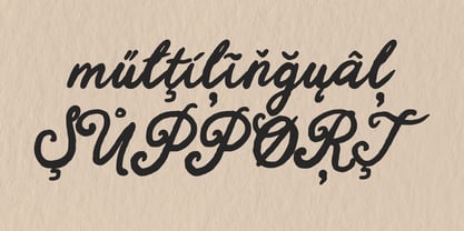 Charming Letters Font Poster 14