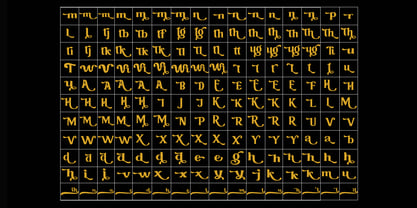 Master Righinta Font Poster 14