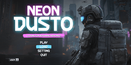 Viently Flustin Font Poster 7