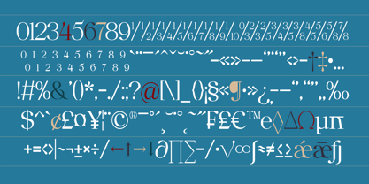 Anglica Font Poster 9