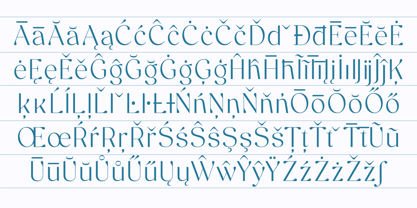Anglica Font Poster 10