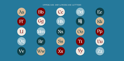 Anglica Font Poster 8