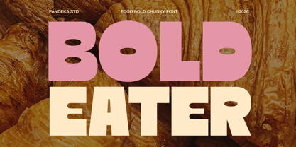 Bold Eater Font Poster 1