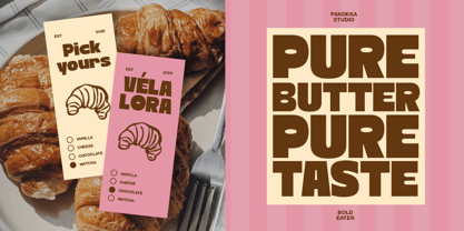 Bold Eater Font Poster 4