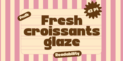 Bold Eater Font Poster 7