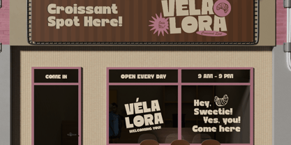 Bold Eater Font Poster 8