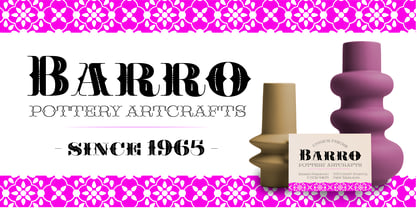 Calavera Font Poster 5