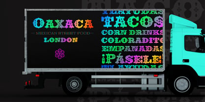 Calavera Font Poster 4