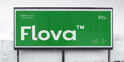 Flova Font Poster 10