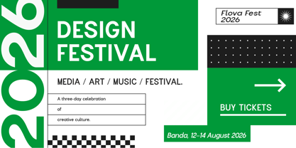 Flova Font Poster 9