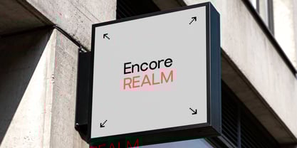 Ariex Nue Font Poster 8