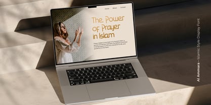 Al Ammara Font Poster 7