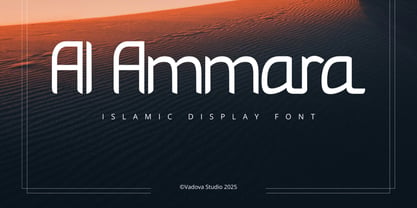 Al Ammara Font Poster 1