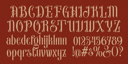 Evahgelina Font Poster 2