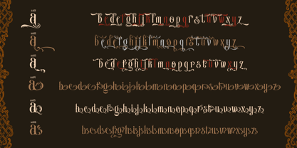 Evahgelina Font Poster 9