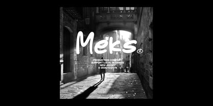 Bencord Font Poster 5