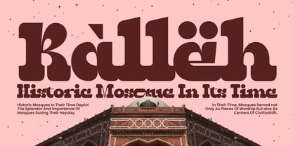 Qebica Font Poster 5