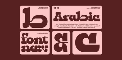 Qebica Font Poster 4