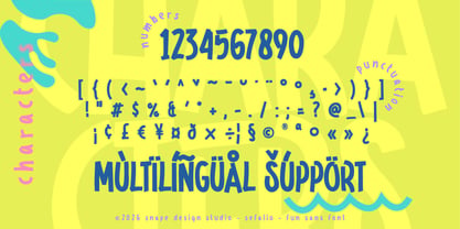 Sefalio Font Poster 4