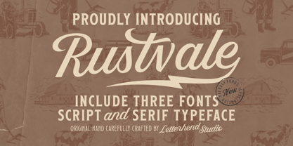 Rustvale Font Poster 1