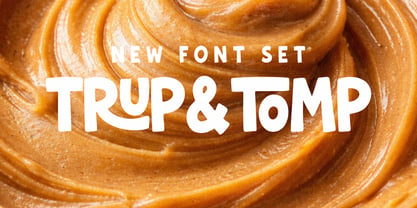 Trup & Tomp Font Poster 1