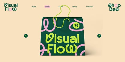 Scramble Font Poster 10