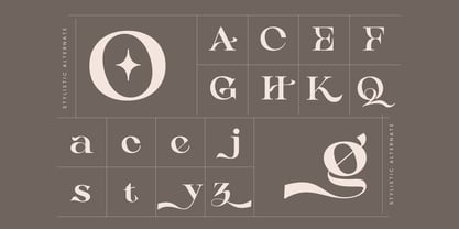 Aseno Modern Font Poster 5