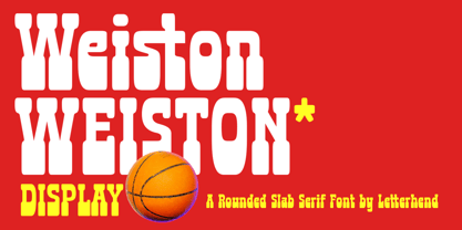 Weiston Font Poster 1