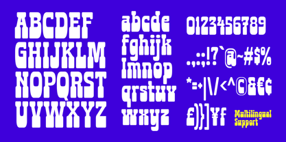 Weiston Font Poster 4