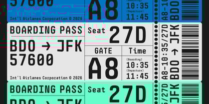 GR Marg Mono Font Poster 12