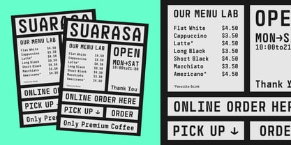 GR Marg Mono Font Poster 13