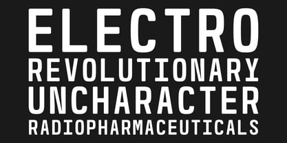 GR Marg Mono Font Poster 5