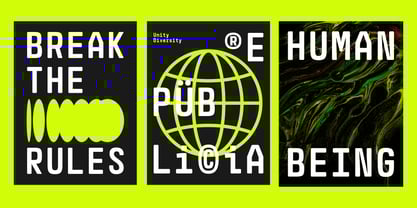 GR Marg Mono Font Poster 14