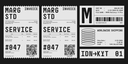 GR Marg Mono Font Poster 11