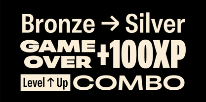 Peridot Latin Font Poster 9