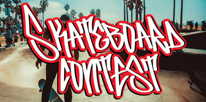 Arlianse Graffiti Font Poster 8