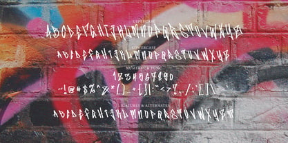 Arlianse Graffiti Font Poster 7