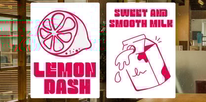 Bagke Mere Font Poster 2