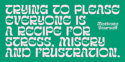 Chuten Font Poster 11