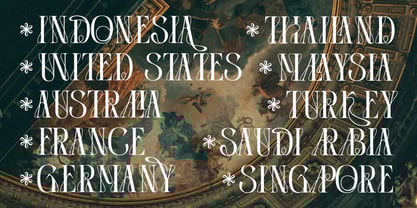 Harlios Font Poster 2