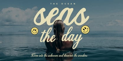 Ellegrin Script Font Poster 7