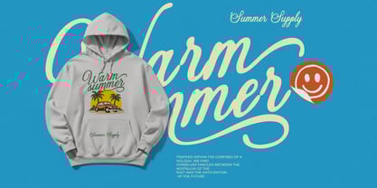 Ellegrin Script Font Poster 4