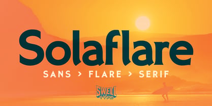 Solaflare Font Poster 1